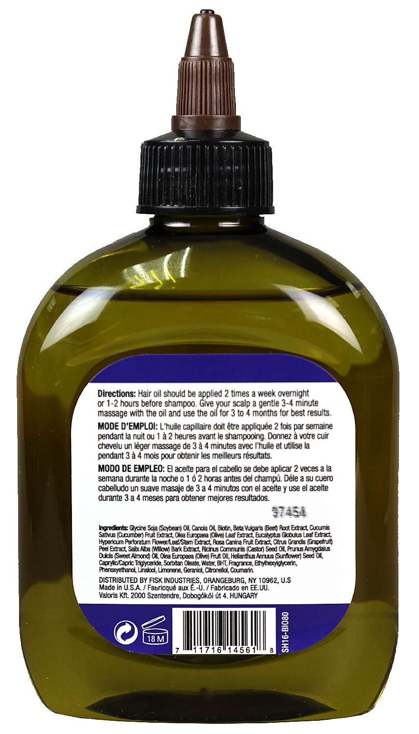 Ingredient List