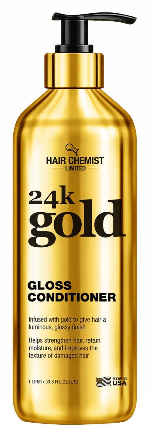 H/CHEMIST 24K GOLD GLOSS CONDITIONER 33 OZ