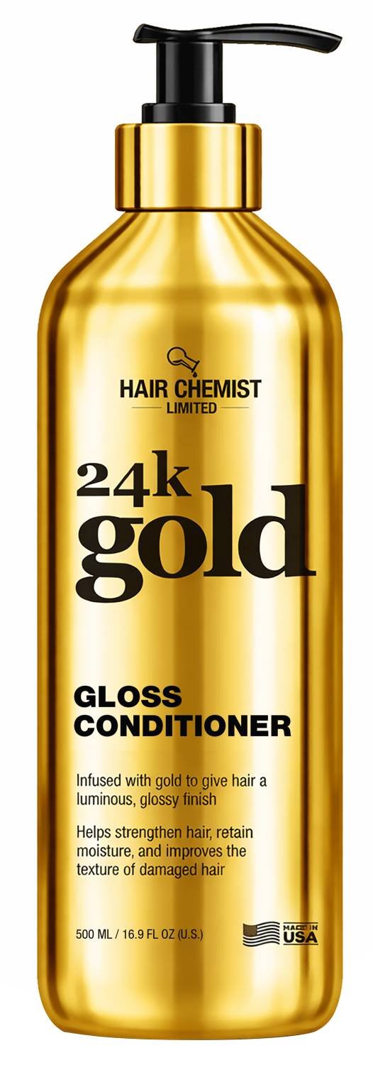 H/CHEMIST 24K GOLD GLOSS CONDITIONER 16.9 OZ