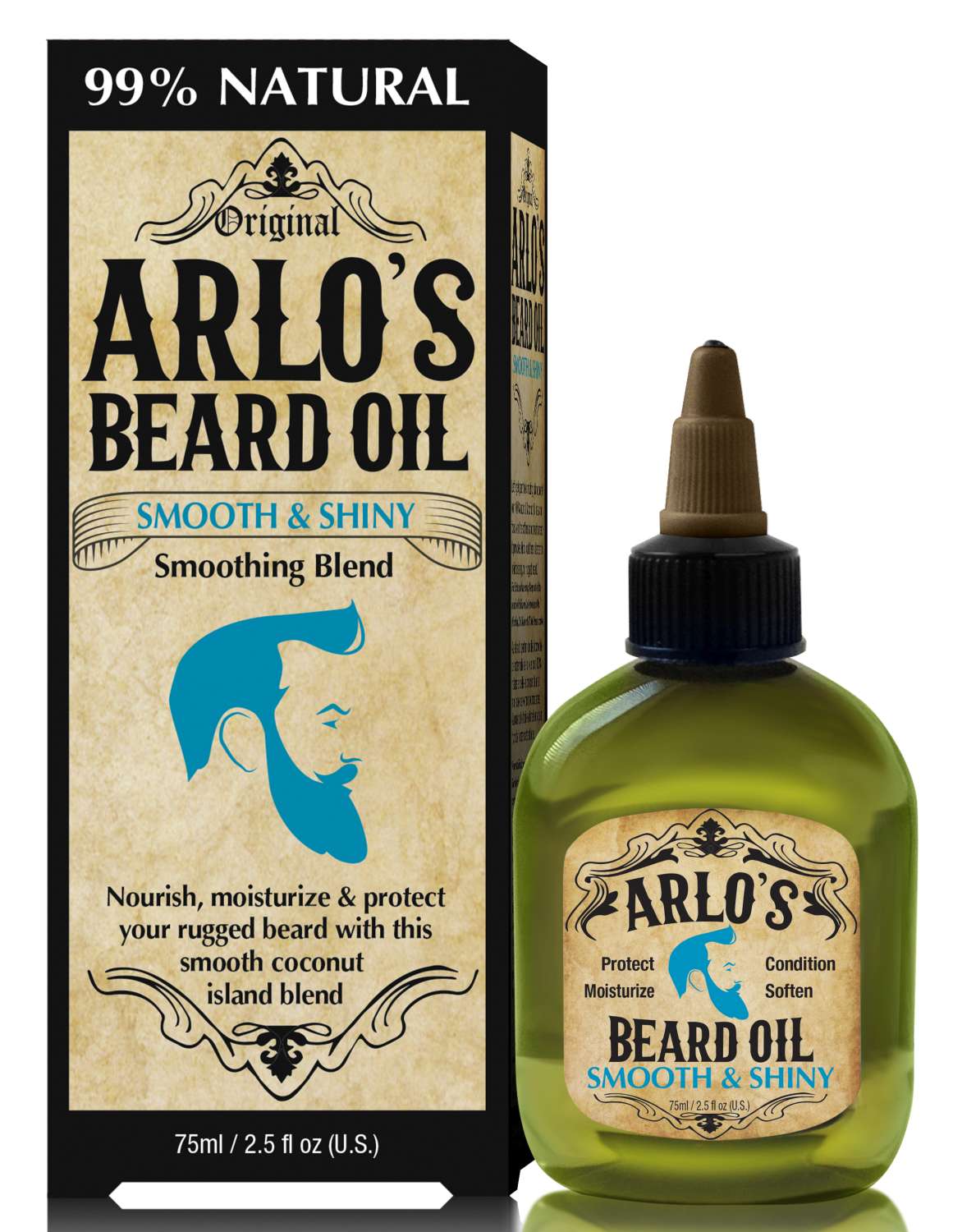 S/F ARLOS BEARD OIL SMOOTH/SHINY