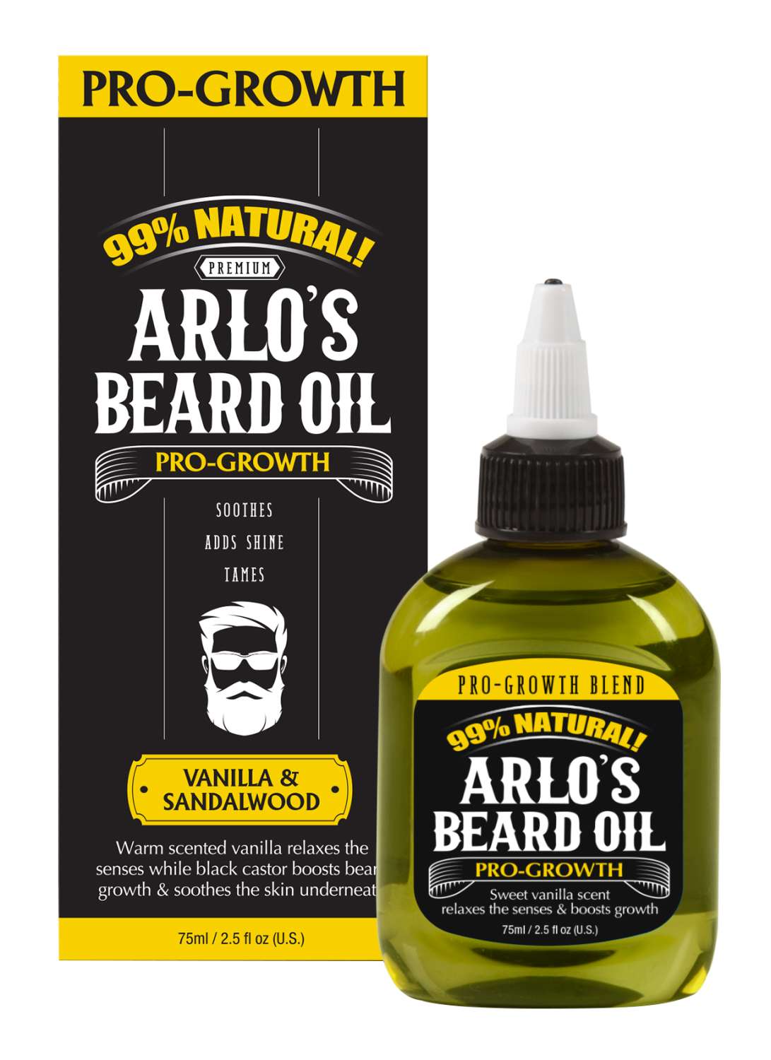 S/F ARLOS BEARD OIL VANILLA/SANDALWOOD