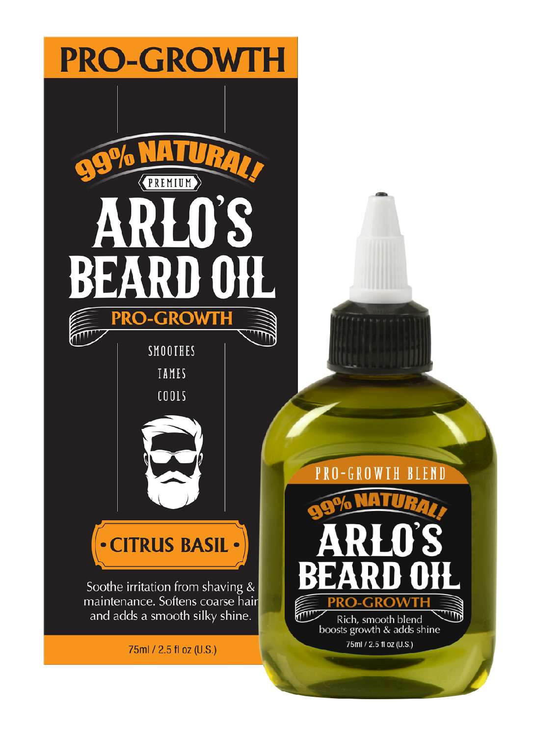 S/F ARLOS BEARD OIL CITRUS BASIL