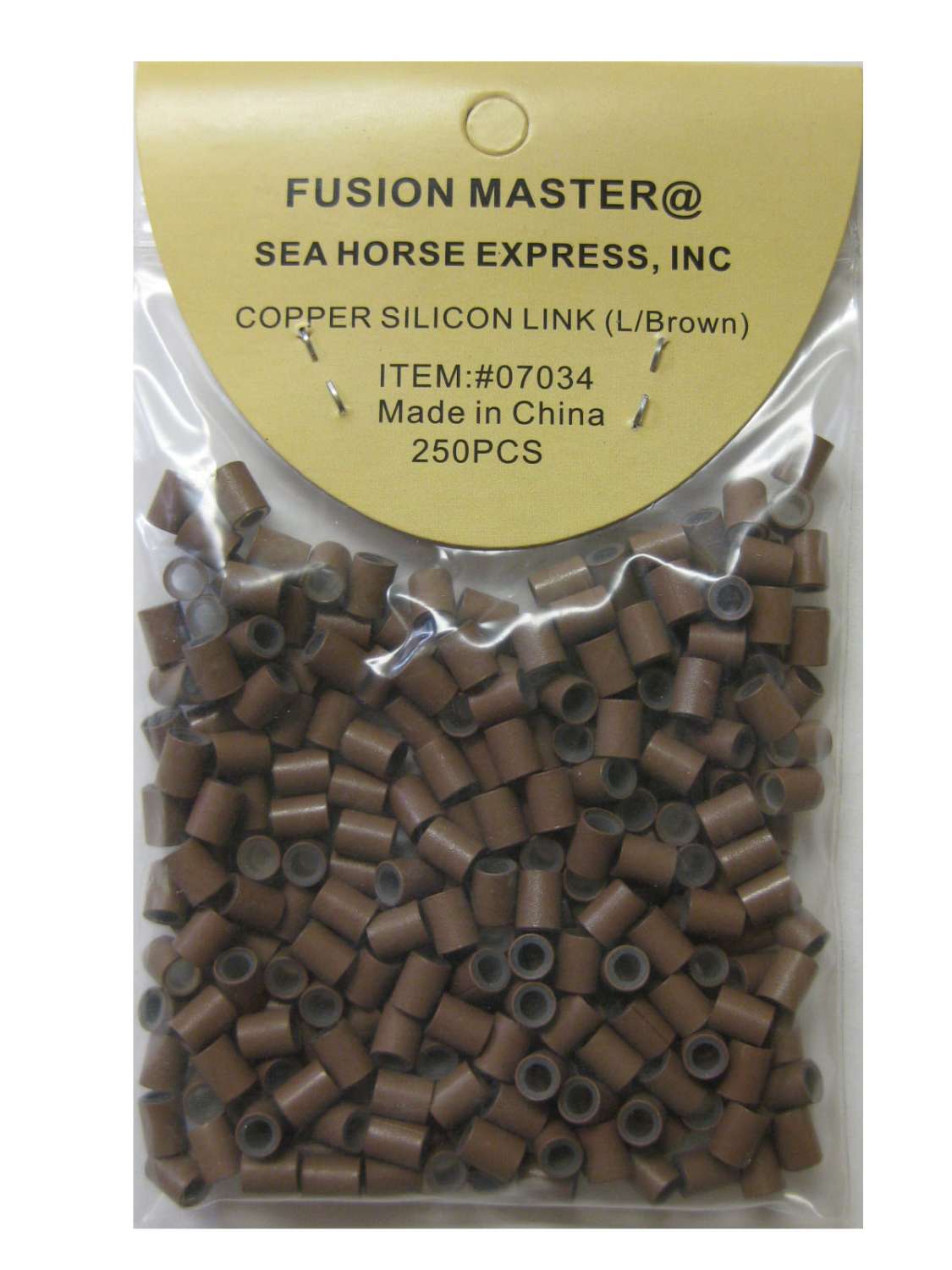 F/M COPPER SILICON LINK L/BRN