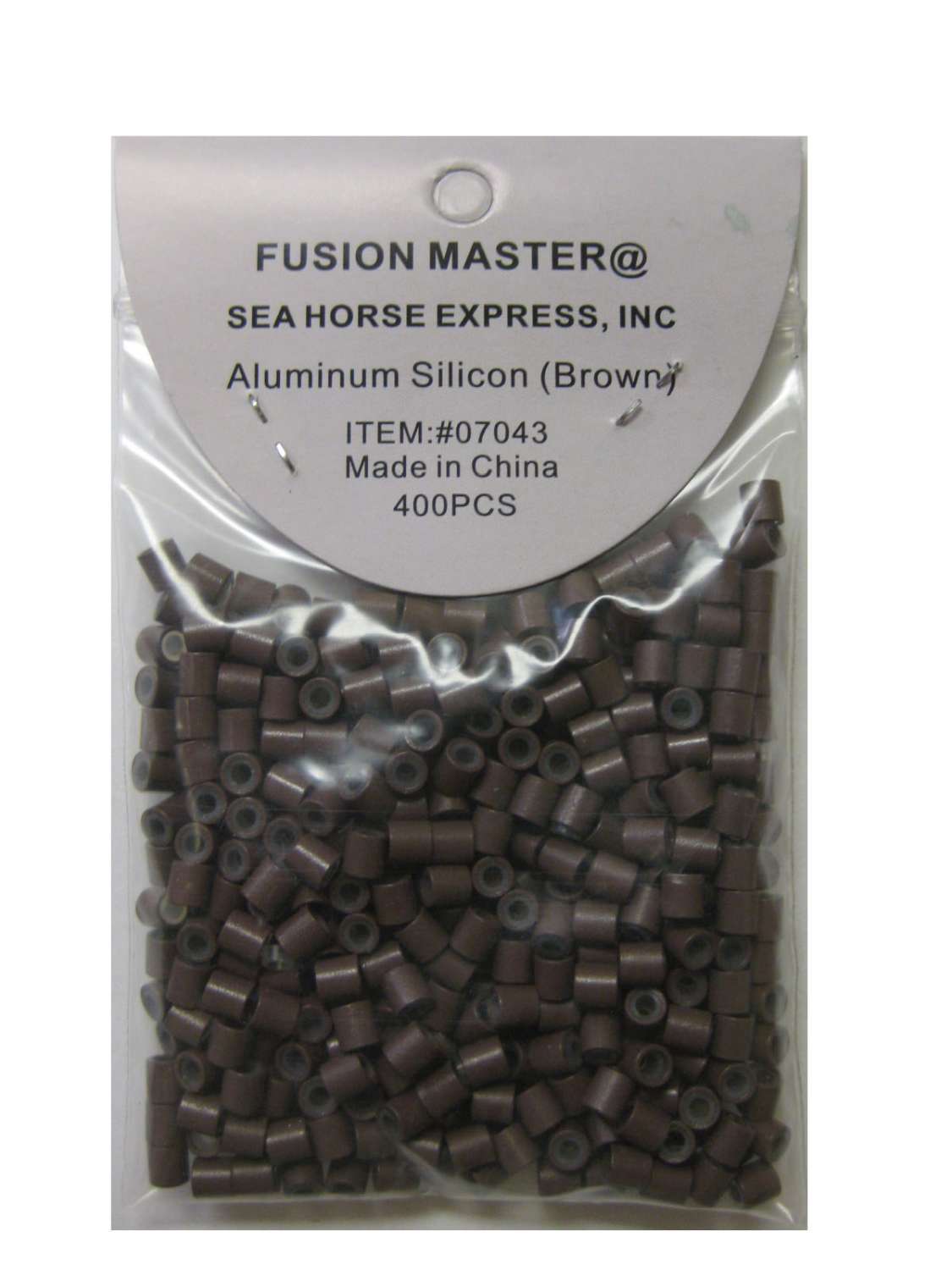 F/M ALUM SILICON LINK BROWN