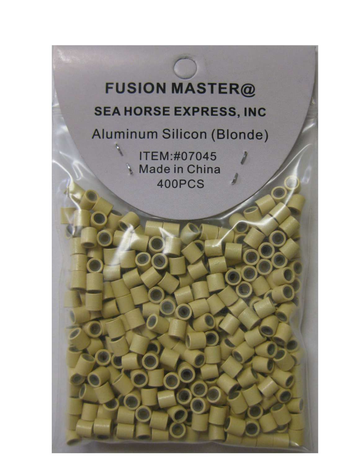 F/M ALUM SILICON LINK BLOND