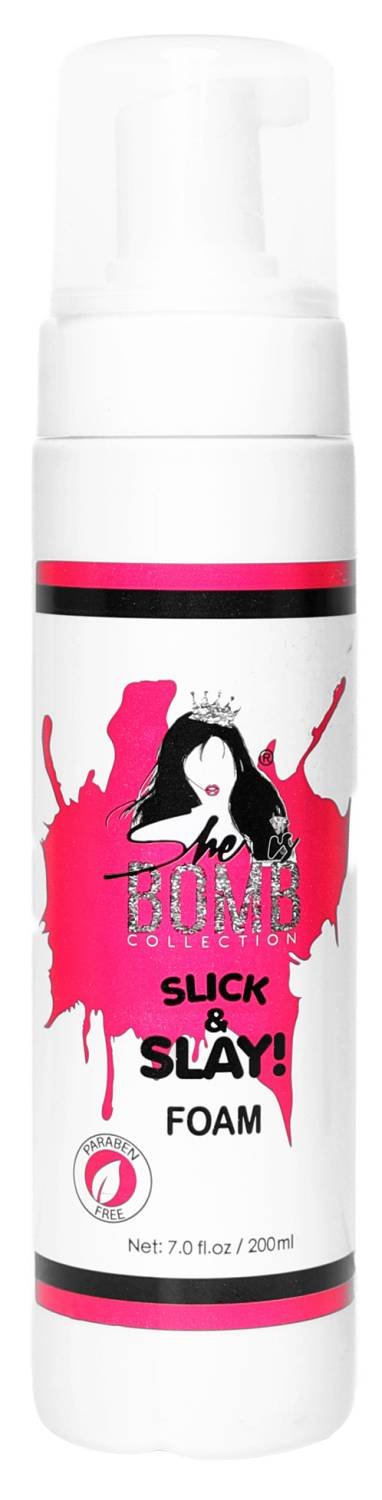 SHE IS BOMB SLICK & SLAY FOAM 7 OZ