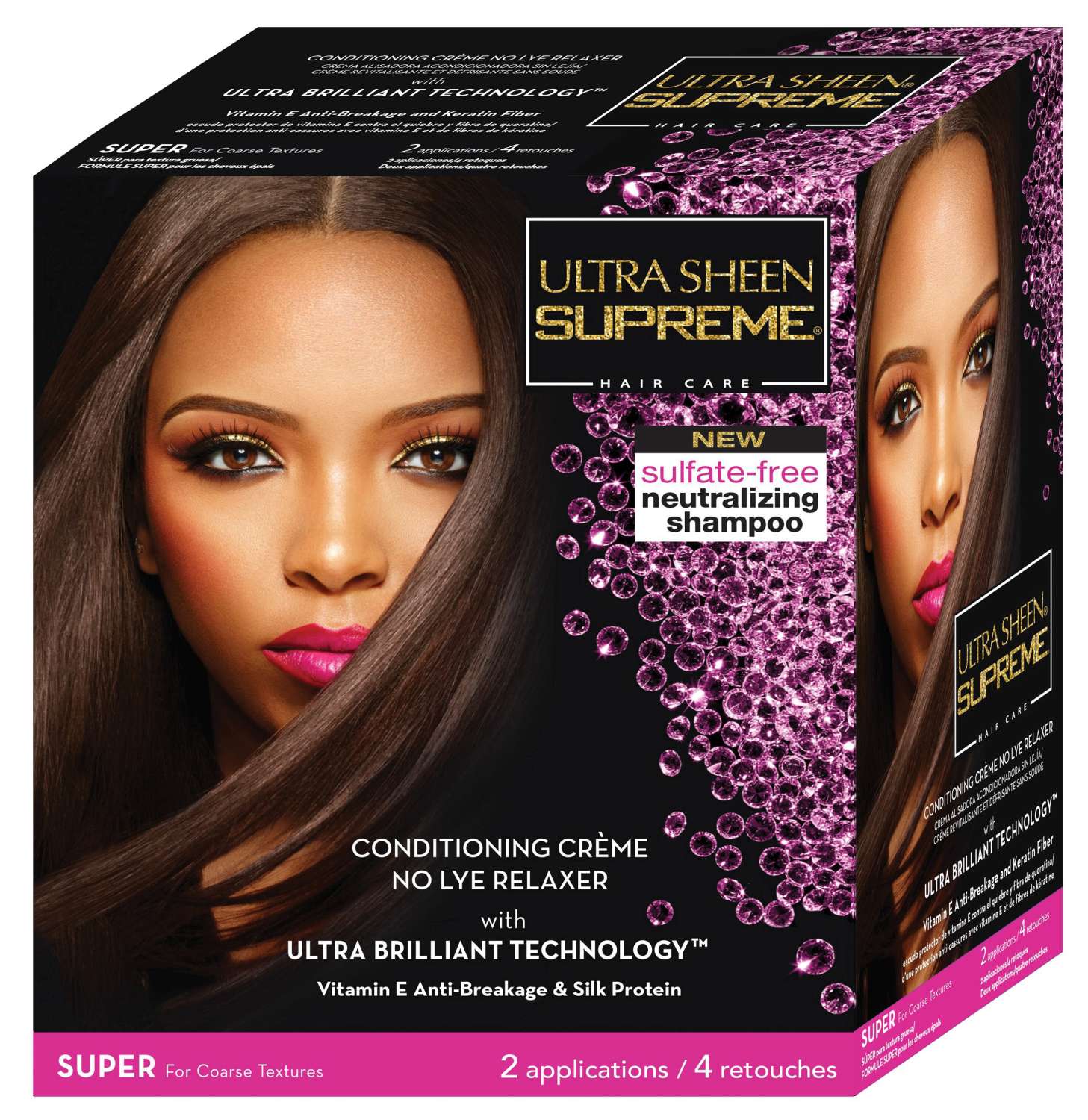 ULTRA SHEEN NO-LYE RELAXER 2APP [SUPER]