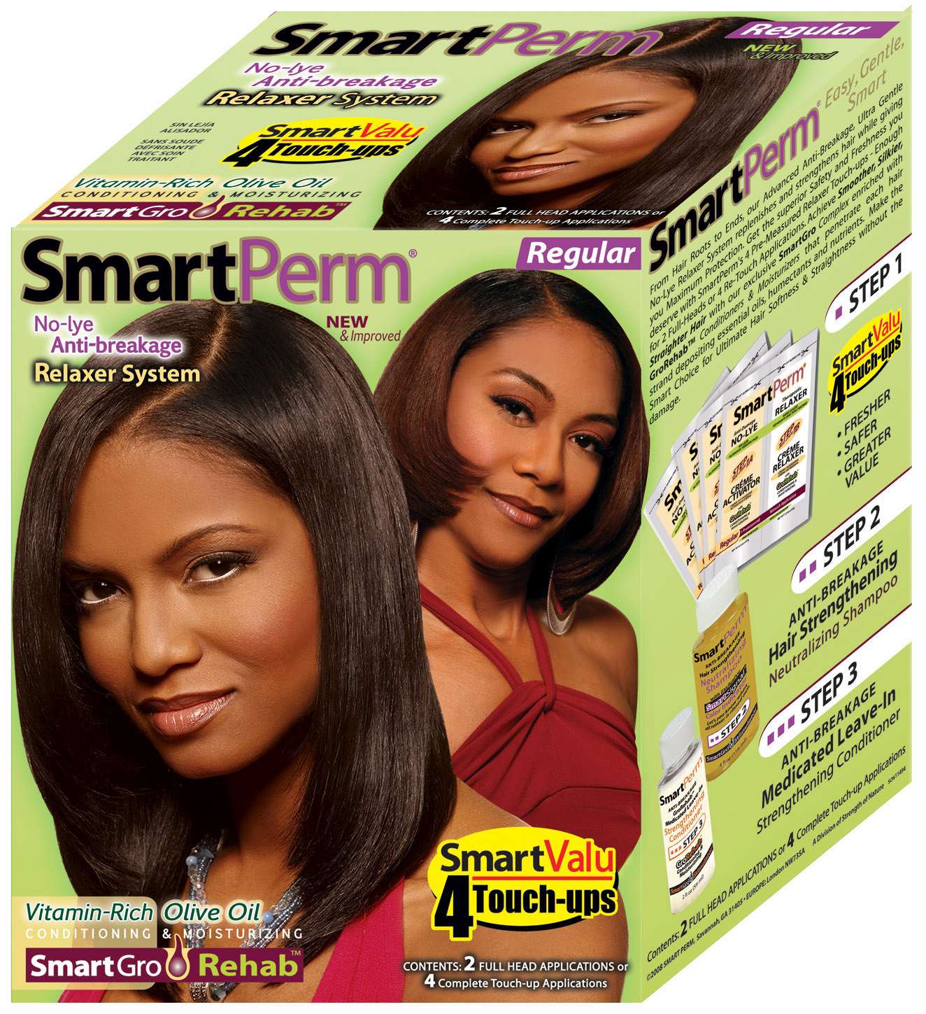 SMART PERM NO-LYE RELAXER 4 TOUCH [REG]