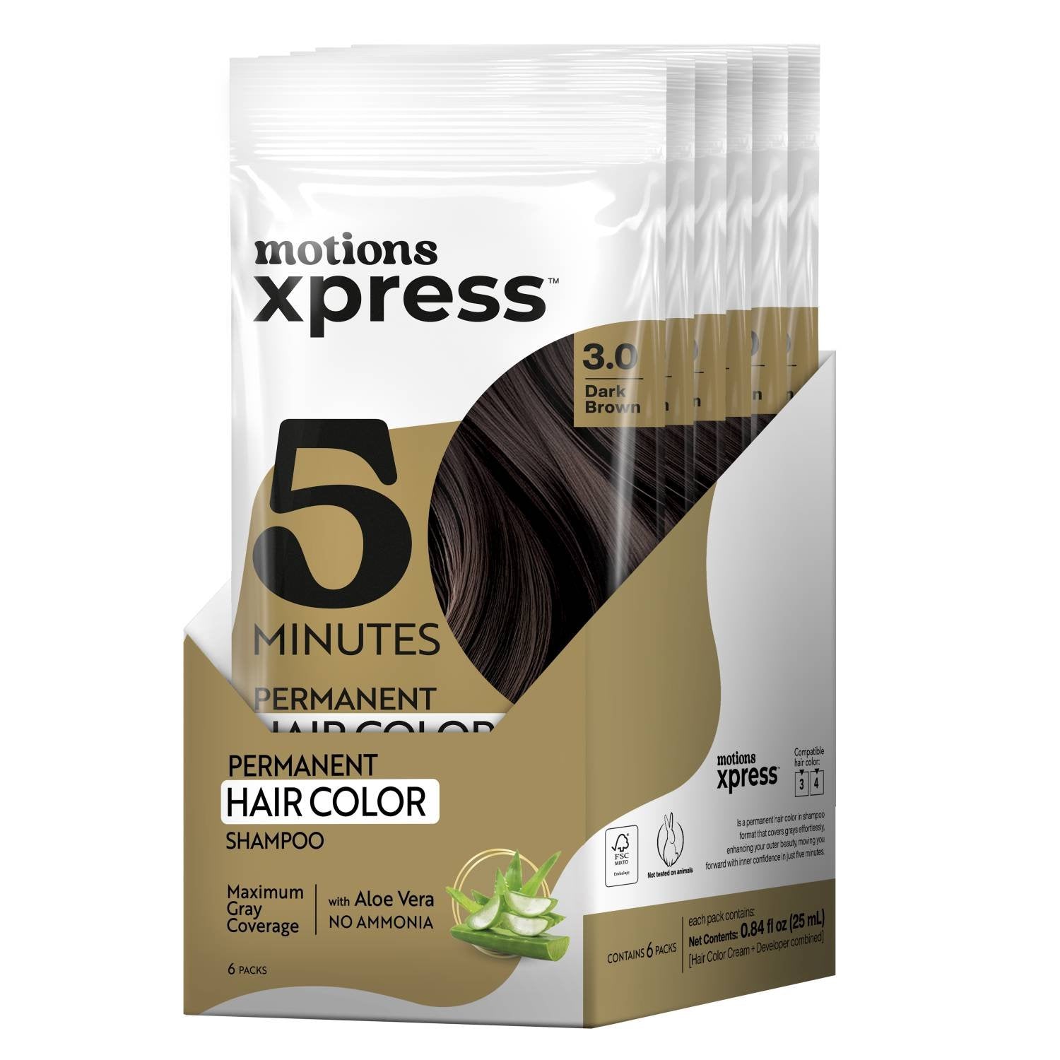 MOTION XPRESS 3.0 DARK BROWN 6/DP