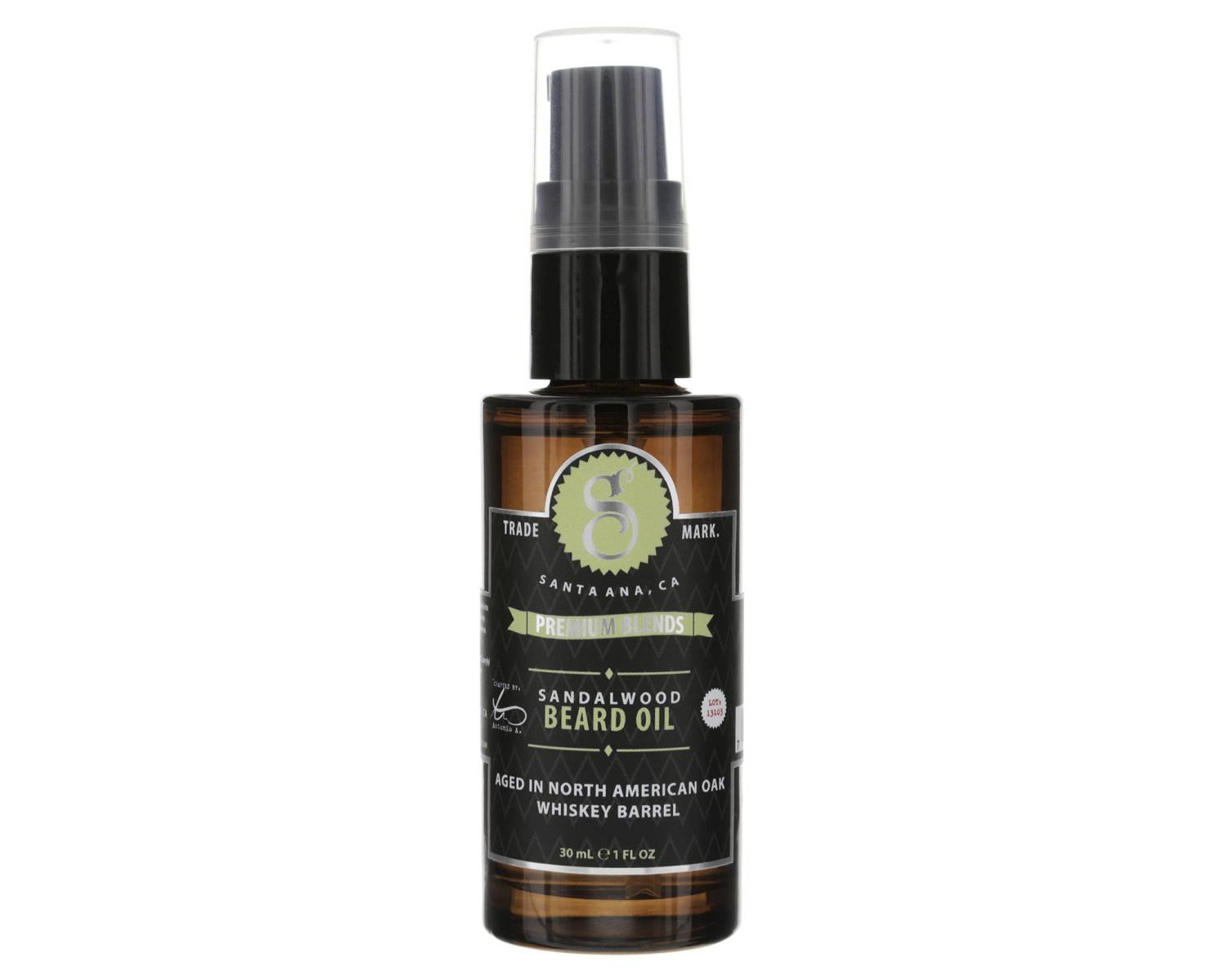 SUAVECITO BEARD OIL [SANDALWOOD] 1 OZ