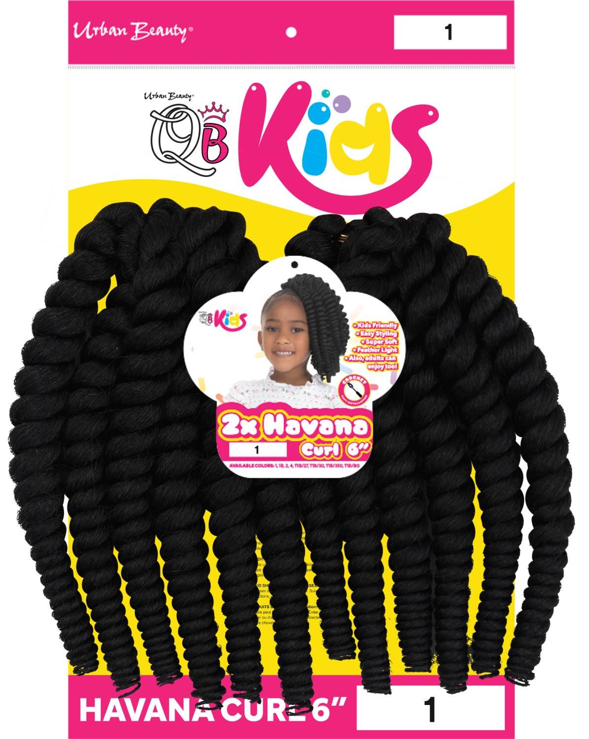 SYN KIDS 2X HAVANA CURL 6