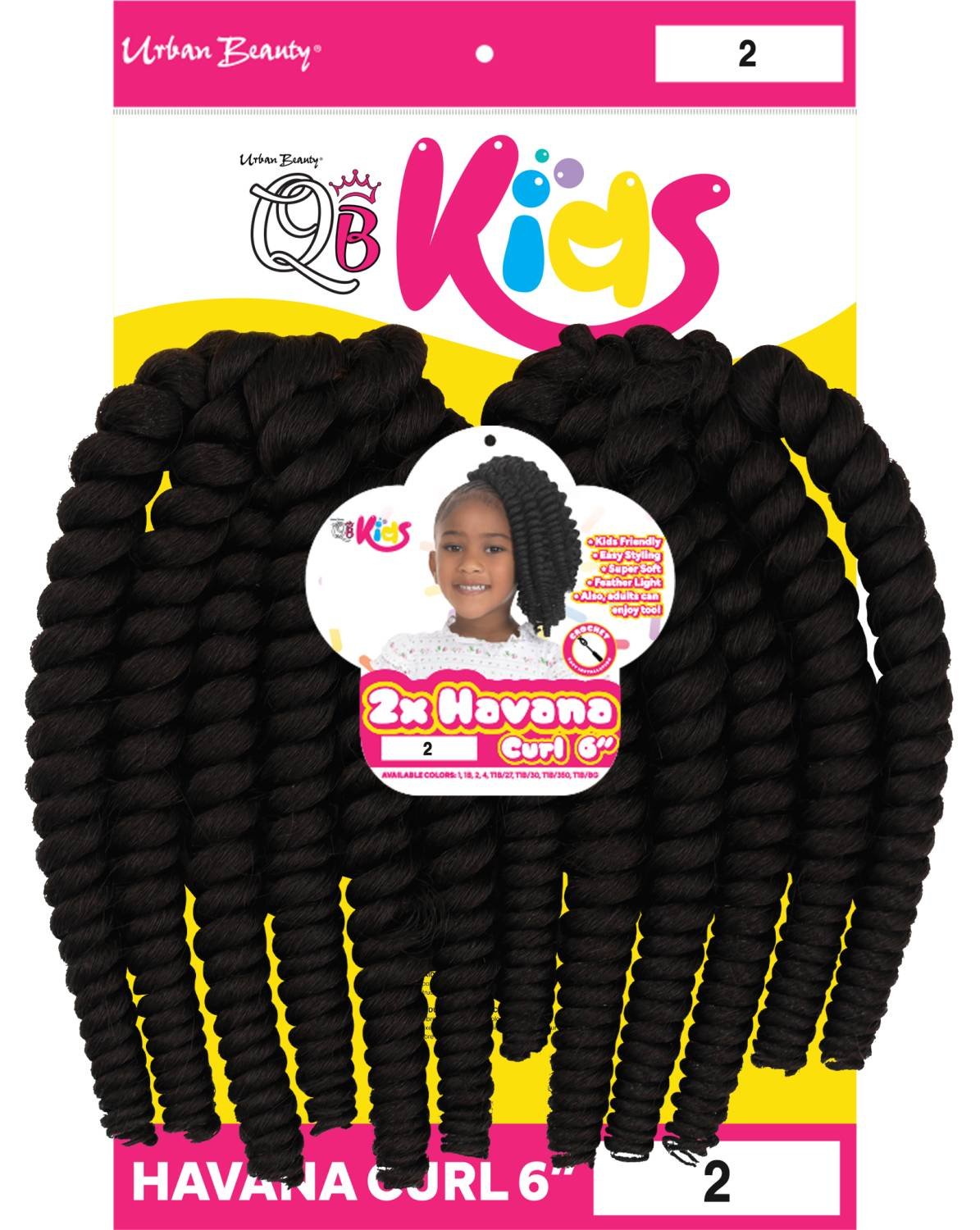 SYN KIDS 2X HAVANA CURL 6