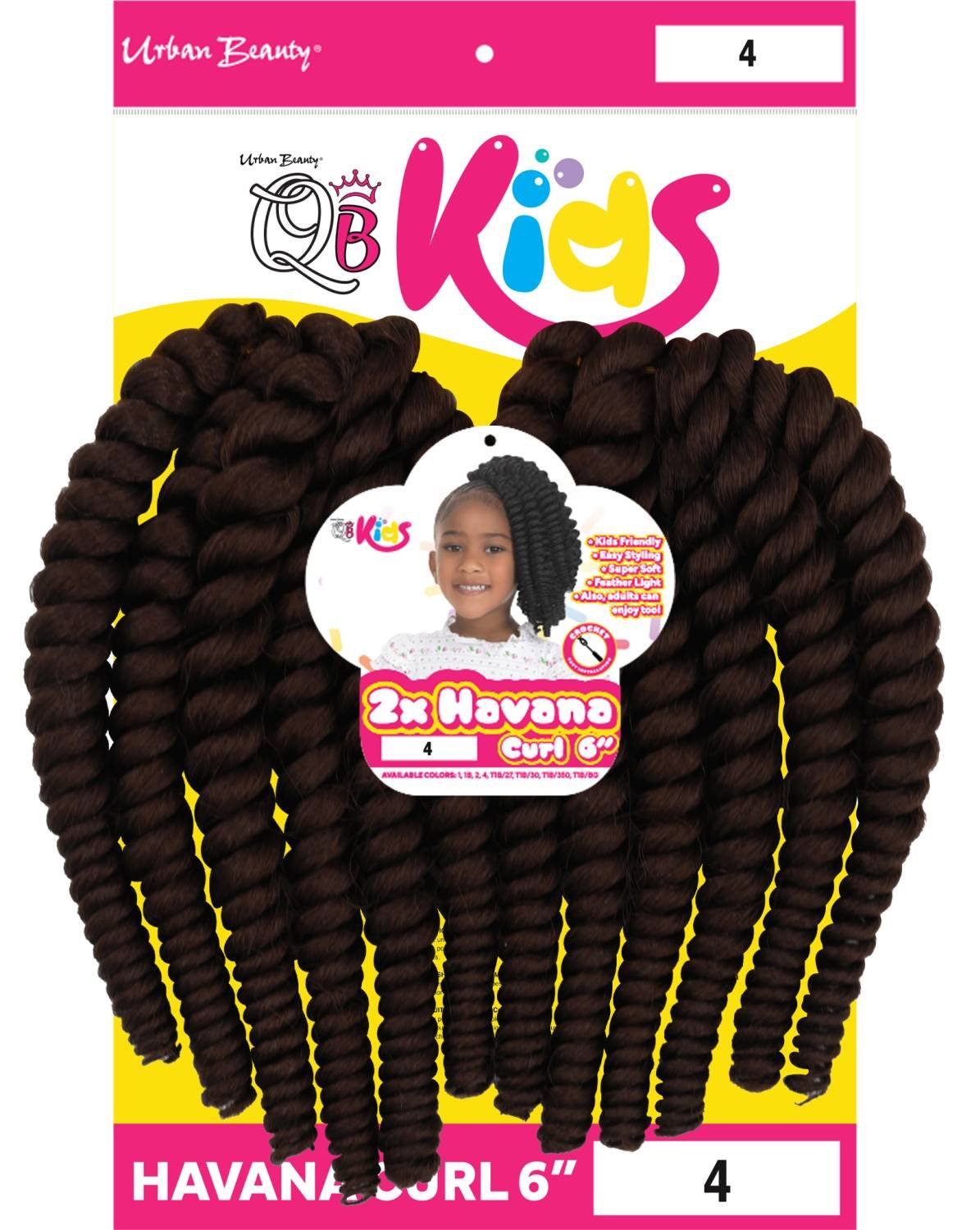 SYN KIDS 2X HAVANA CURL 6