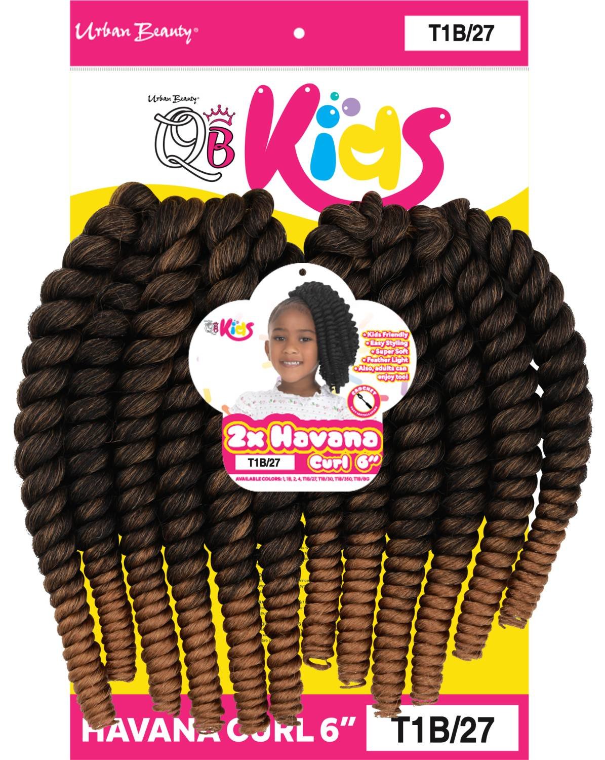 SYN KIDS 2X HAVANA CURL 6