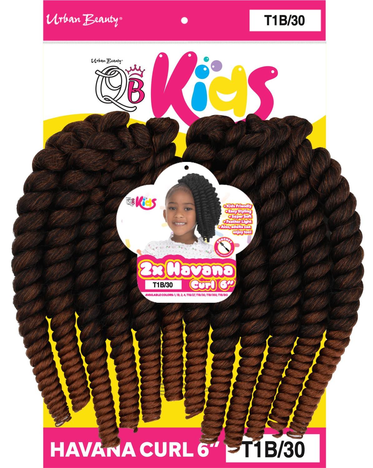 SYN KIDS 2X HAVANA CURL 6