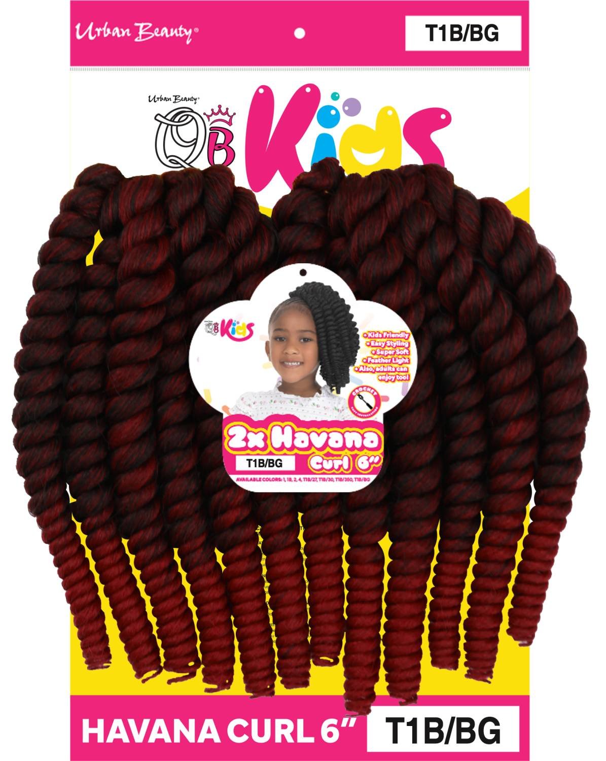 SYN KIDS 2X HAVANA CURL 6