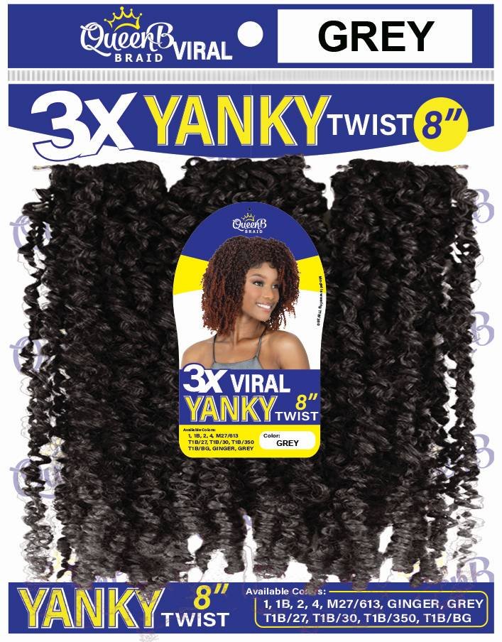 SYN YANKY TWIST 8-#GREY