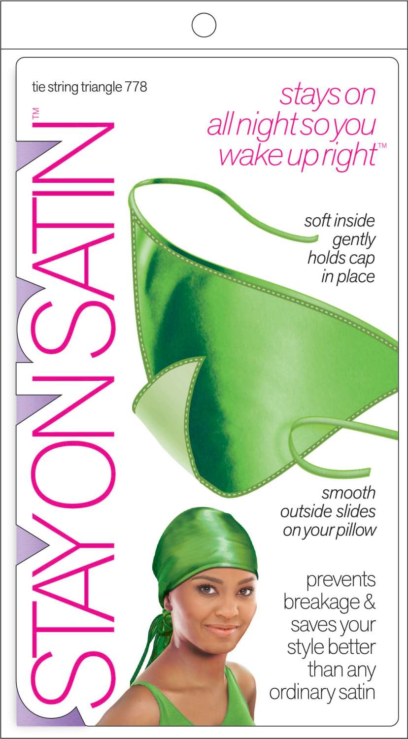 STAYON SATIN TIE STRING TRIANG