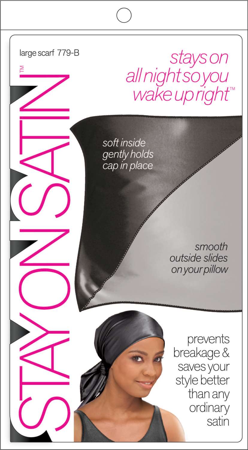 STAYON SATIN LARGE SCARF