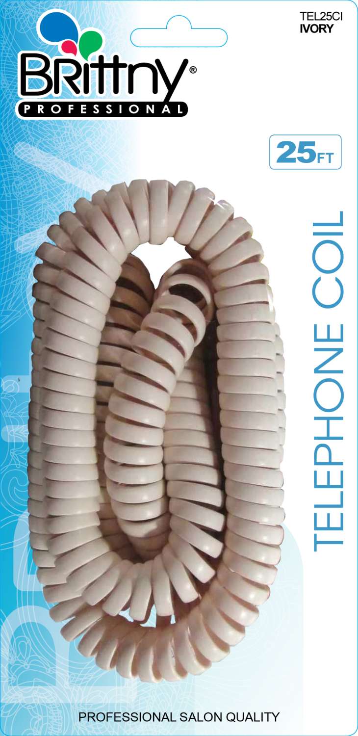 BR PHONE COIL 25FT [IVORY]