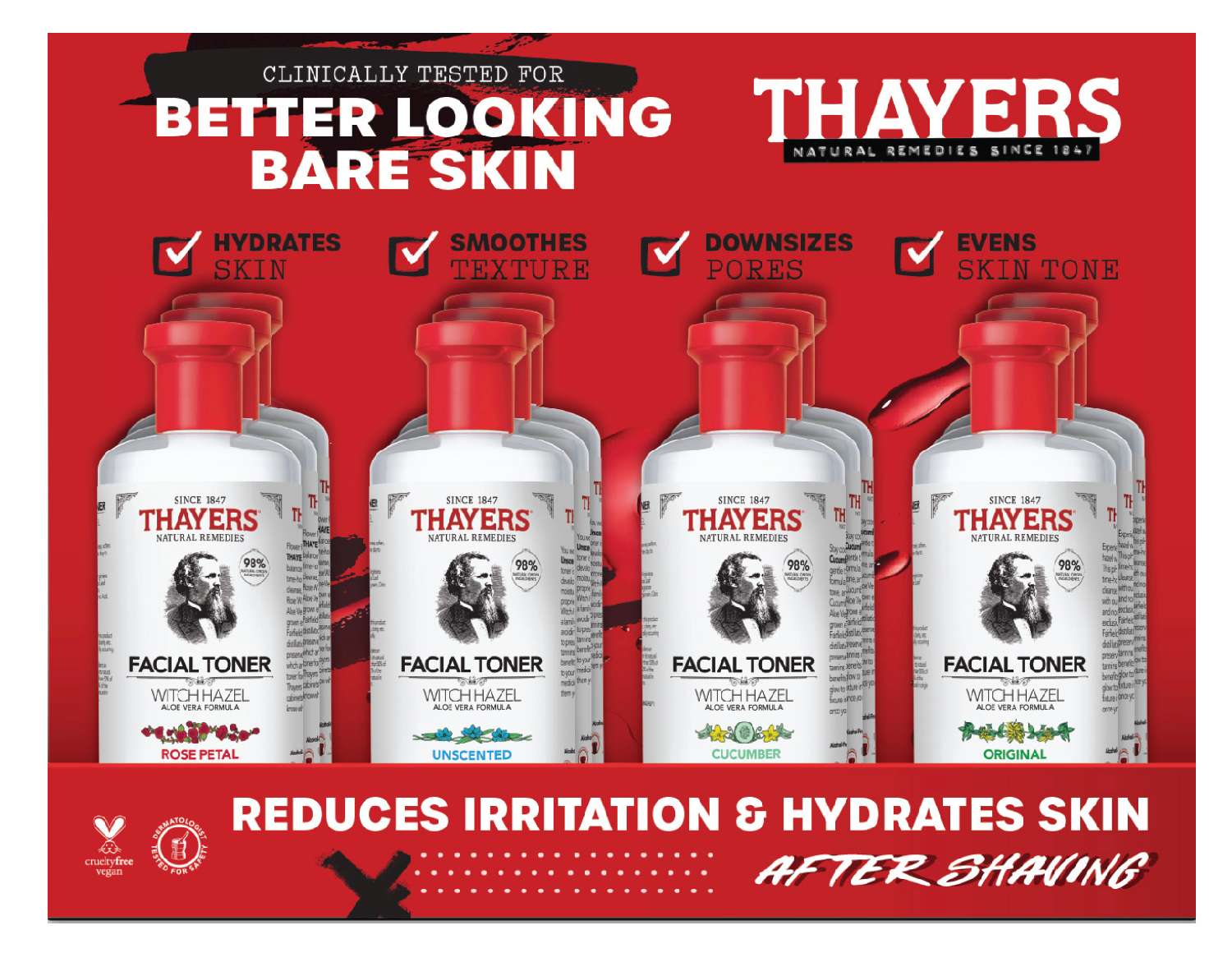 THAYERS 12PC DISPLAY