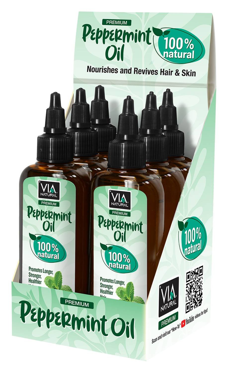 VIA NAT PREMIUM OIL PEPPERMINT 3.5OZ