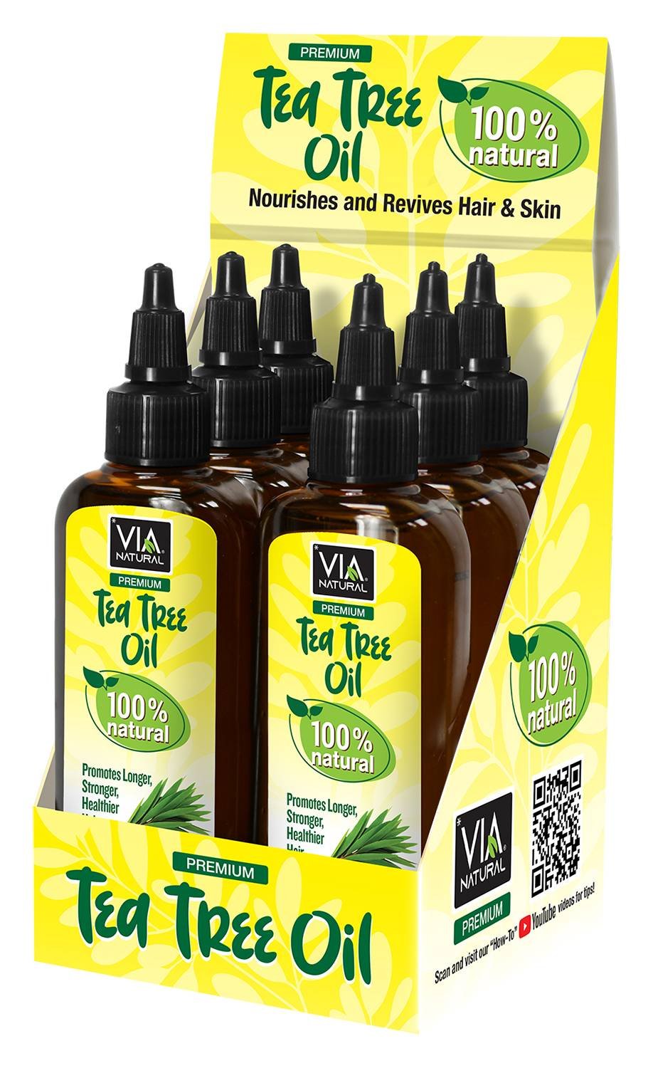 VIA NAT PREMIUM OIL TEA TREE 3.5OZ