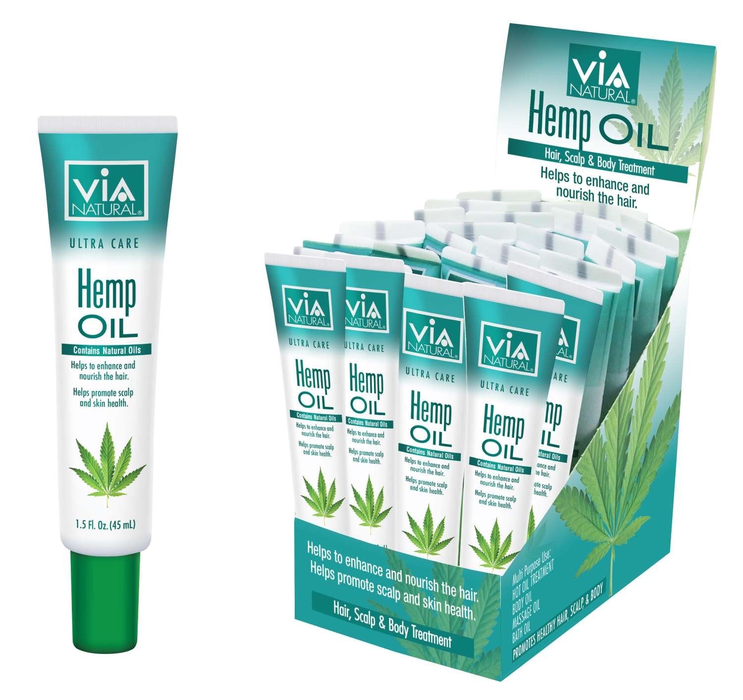 VIA NAT OIL [HEMP SEED] 24/DP
