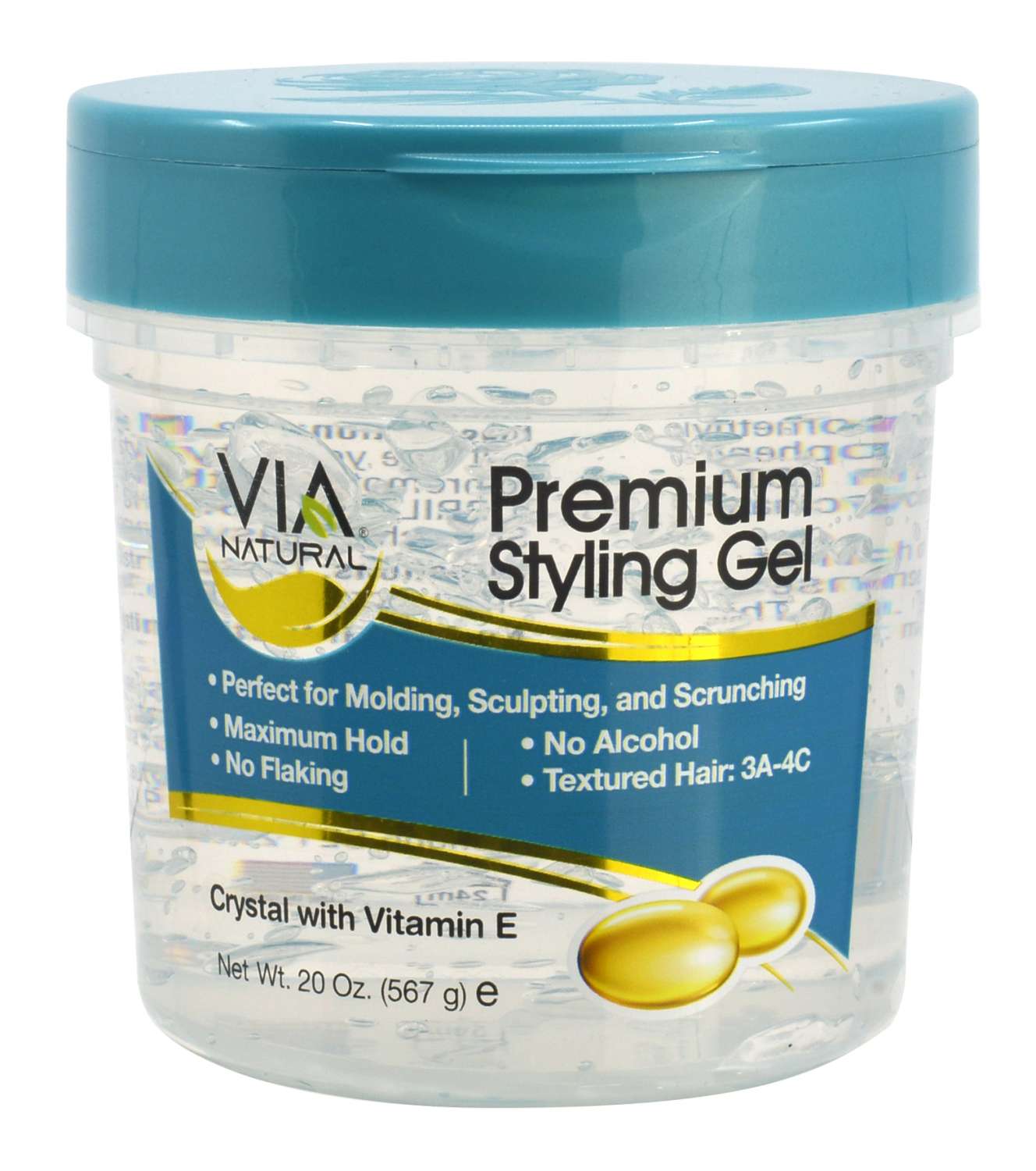VIA PREM STYLING GEL CRYSTAL WITH VITA E