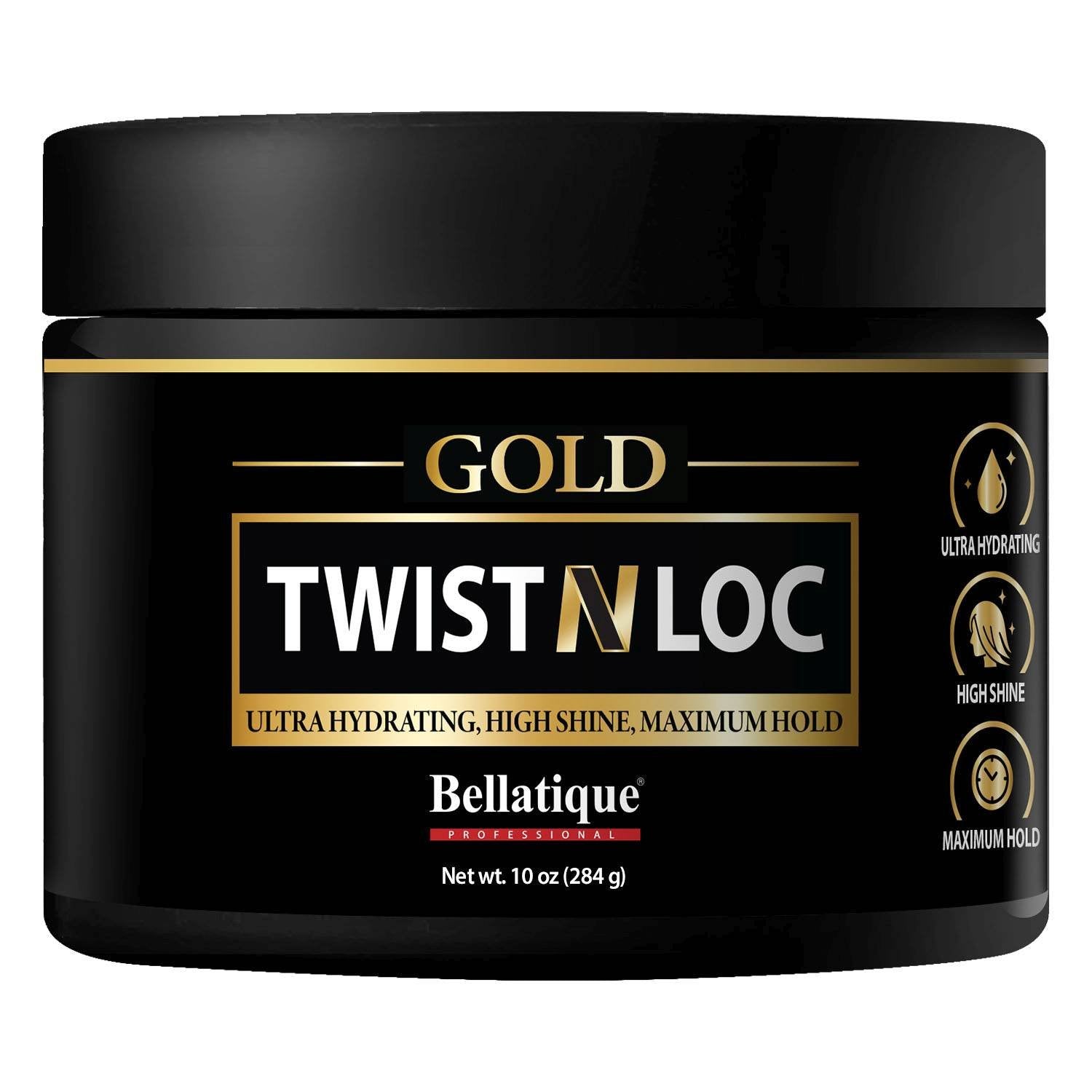 BELLATIQUE GOLD TWIST N LOC 10 OZ