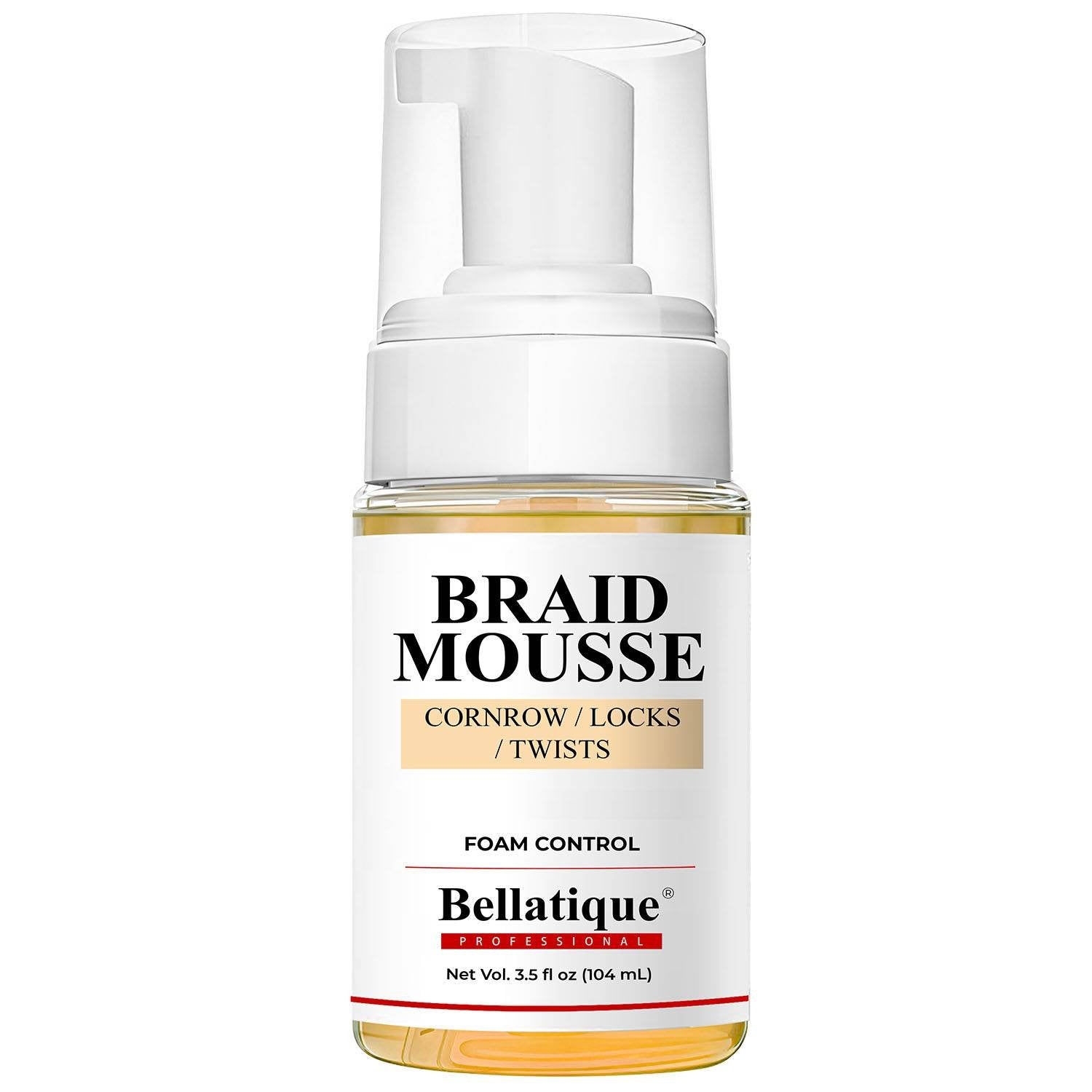 BELLATIQUE BRAID MOUSSE 3.5 OZ