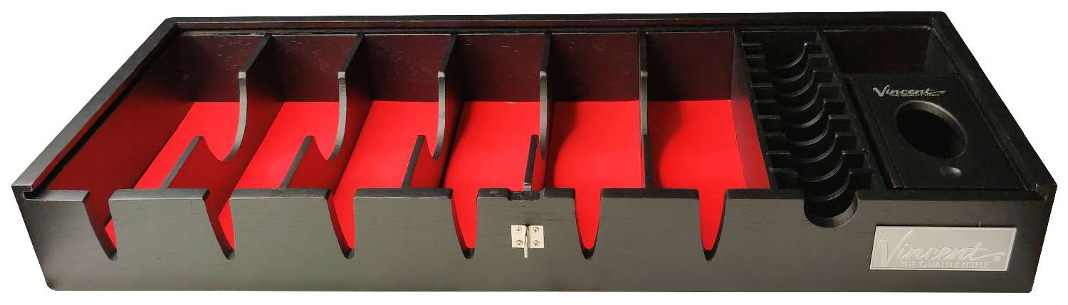 VINCENT COUNTER TOP TRAY LARGE BLACK