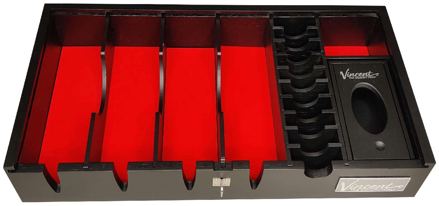 VINCENT COUNTER TOP TRAY SMALL BLACK