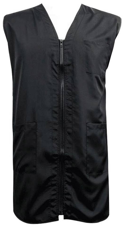 VINCENT VEST FISH NET BLACK XL-2XL