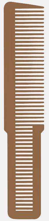 WAHL CLIPPER STYLING COMB [M GOLD]