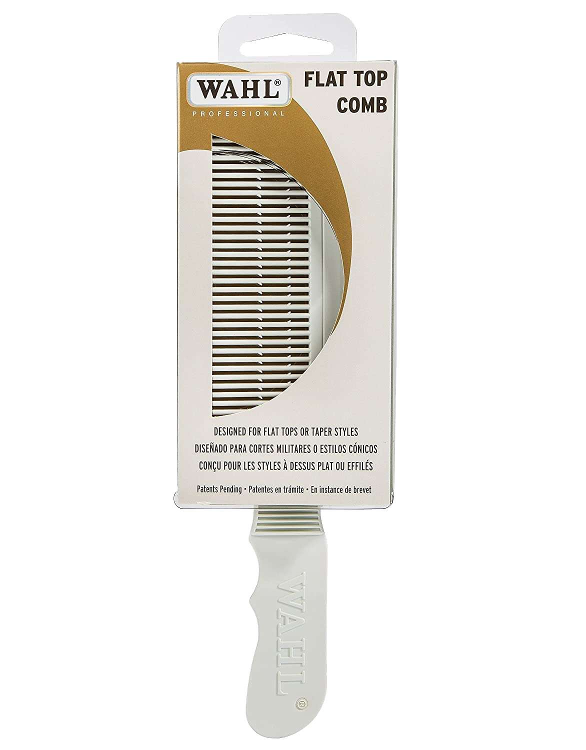 WAHL COMB FLAT TOP WHITE