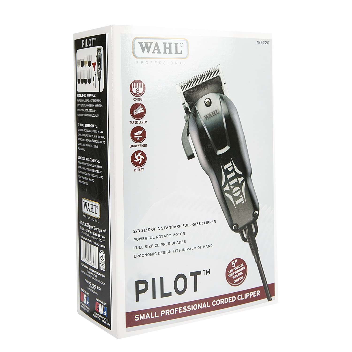 WAHL CLIPPER PILOT [8-FT]