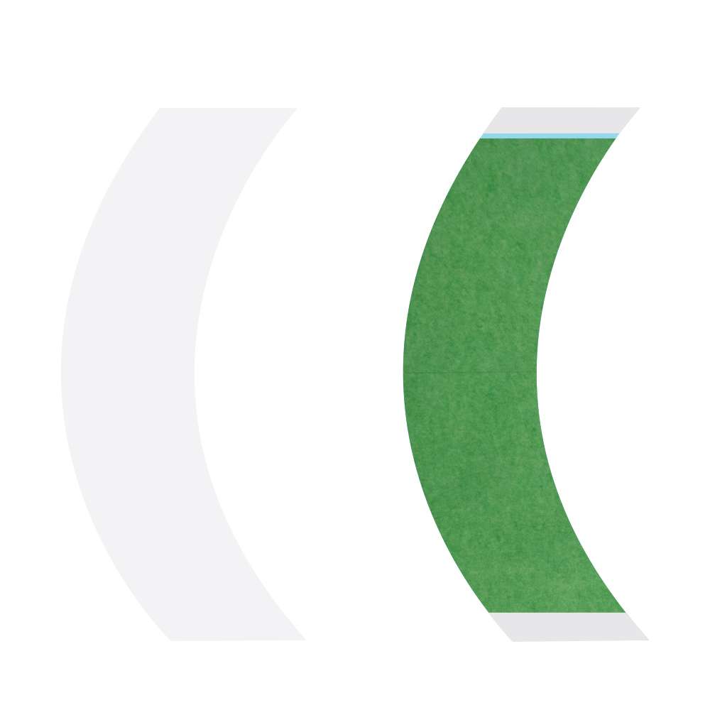 WT LACE FRONT TAPE CC GREEN
