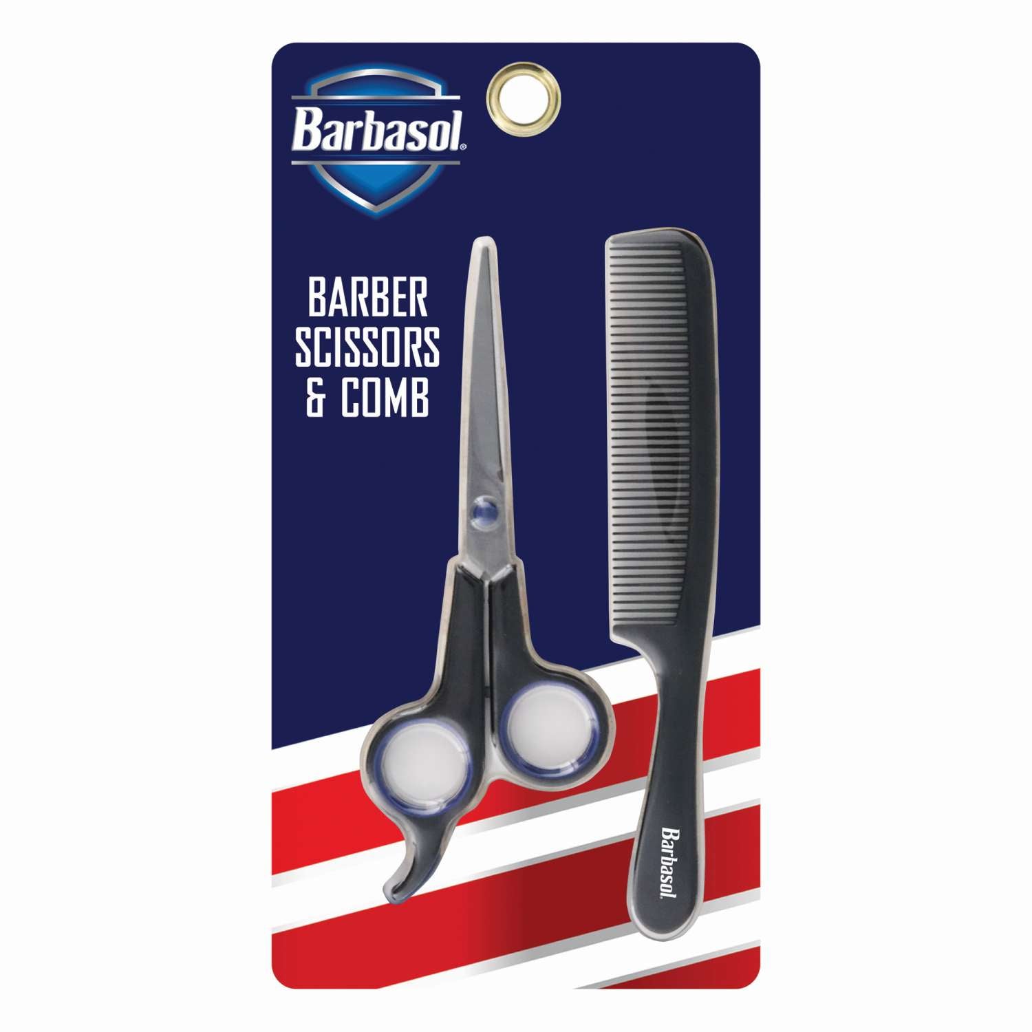 BARBASOL BARBER SCISSORS AND COMB SET