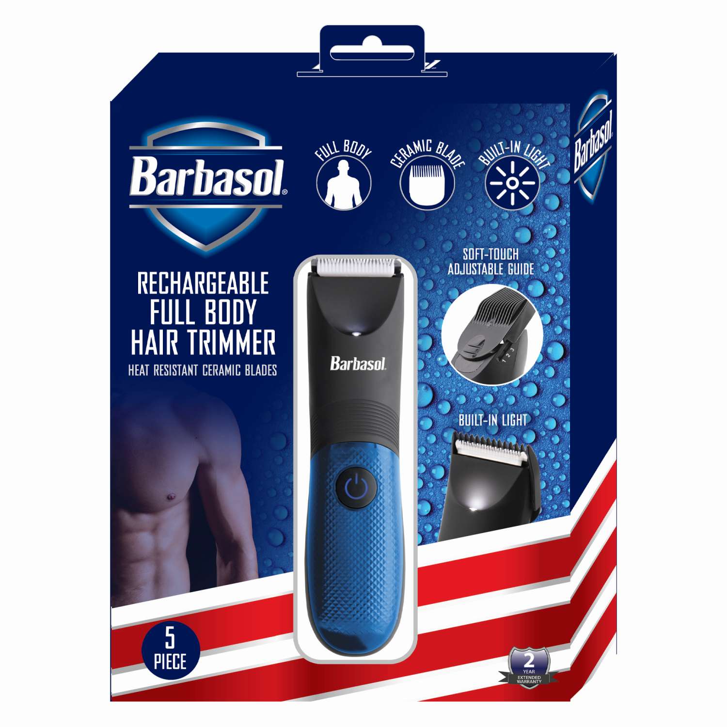 BARBASOL SHAVER FUL BODY HAIR REMOVER