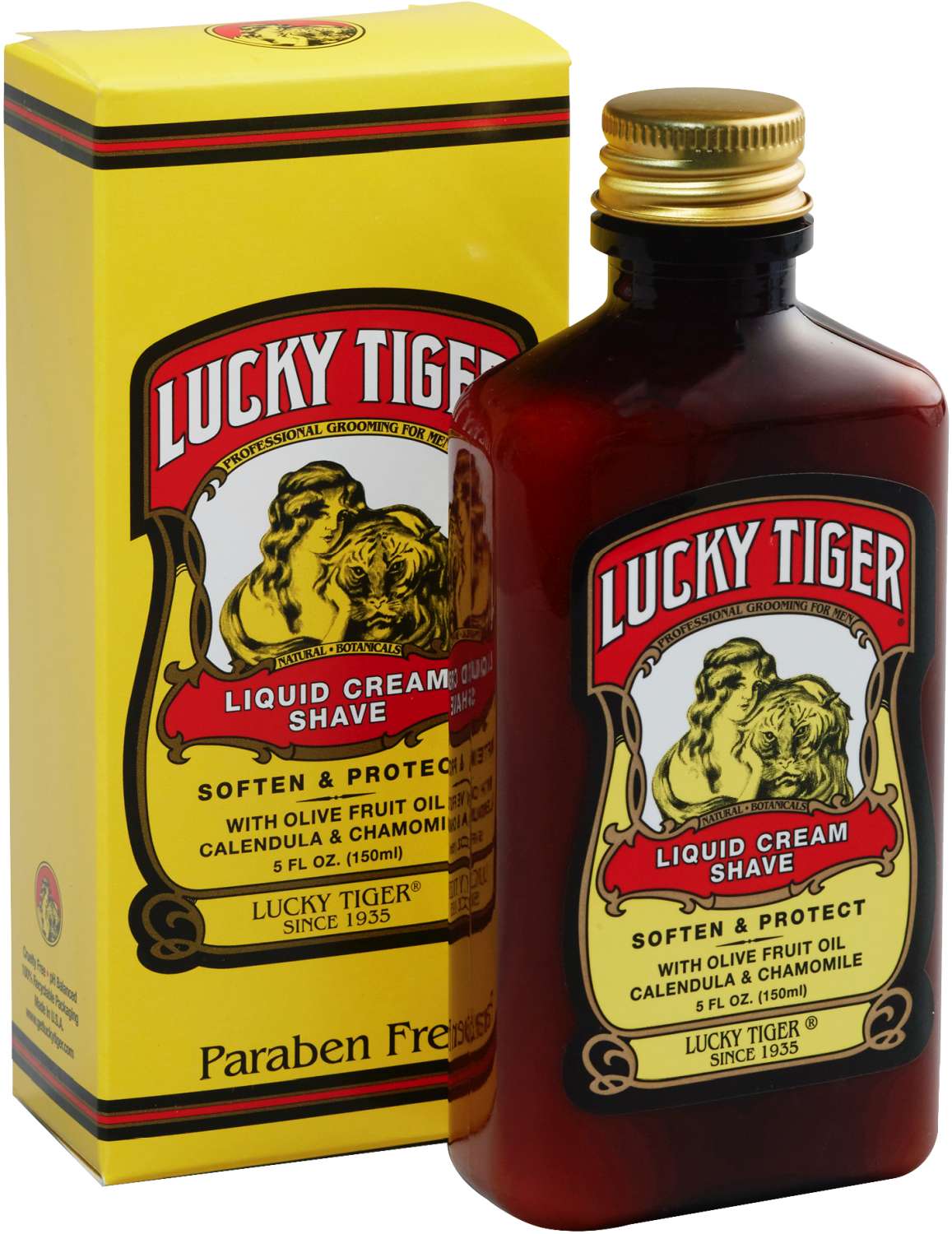 LUCKY TIGER LIQ CREAM SHAVE
